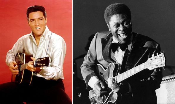 Elvis Presley and BB King